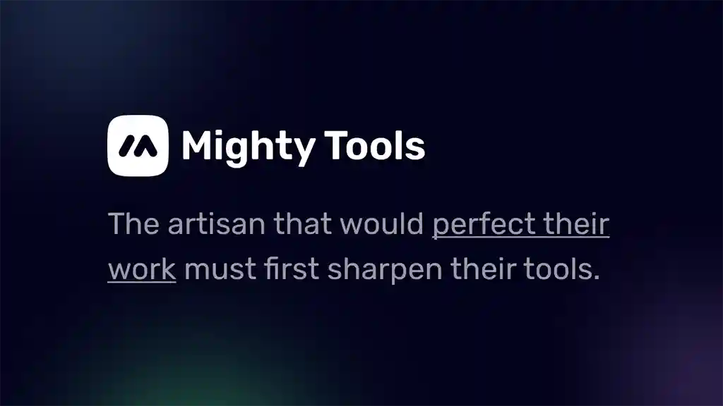 Mighty Tools for Adobe Max Keynote